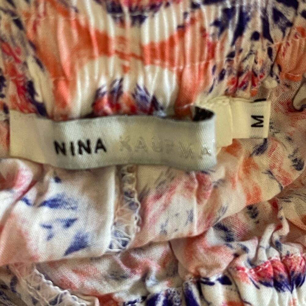SPRING SALE! Nina Kaufman Printed Pants Size Medium - Picture 4 of 4